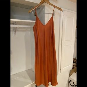 Summer slip midi dress
